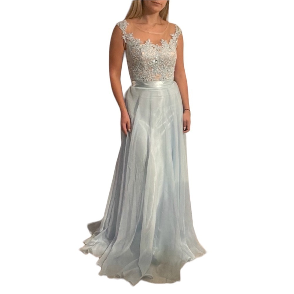 Jovani Light Blue Gown